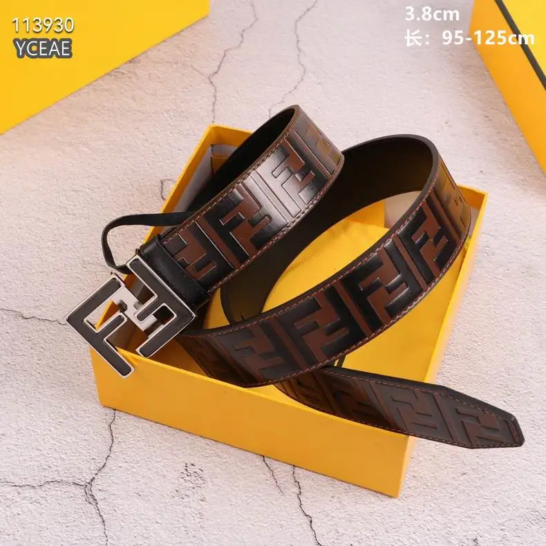 Fendi Belt 38mmX95-125cm 8L03